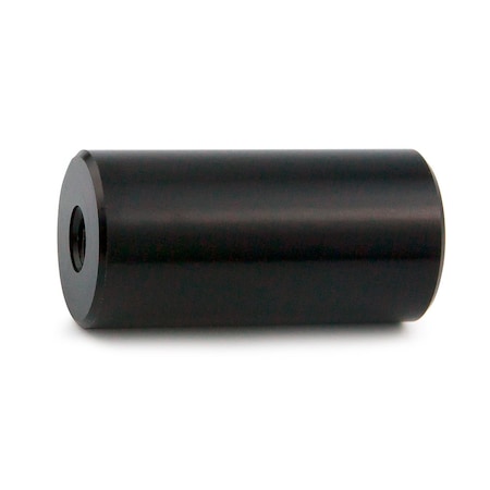 Gyford Round Standoffs, 5/16"-18 Thrd Sz, 2 in Bd L, Aluminum Black Anodized, 1 in OD SO-9200BL